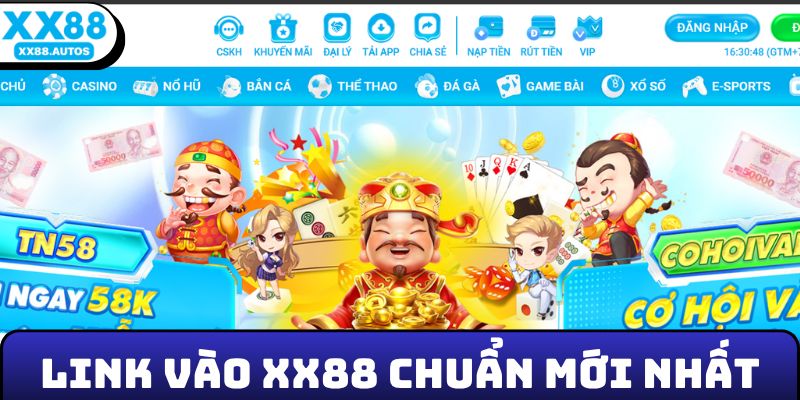 Link vào XX88 chuẩn mới nhất