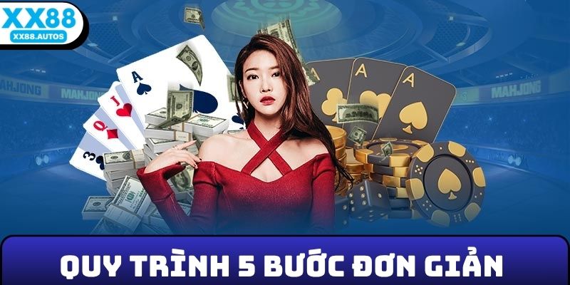 Quy trình 5 bước đơn giản với bảo mật đa lớp